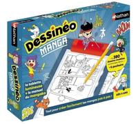 Jeu créatif - NATHAN - Dessinéo Manga - Tablette lumineuse pour créer des mangas