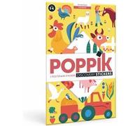 Jeu créatif Poppik Discovery Sticker A la ferme G