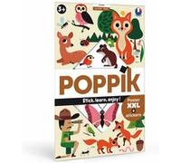 Jeu créatif Poppik Discovery Sticker La Forêt Poster G