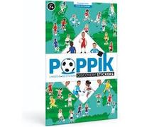 POPPIK Kit d'autocollants – affiches éducatives et amusantes pour enfants 4 ans et plus