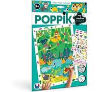 Jeu créatif Poppik La Jungle avec 150 Stickers G