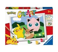 Jeu Créatif Ravensburger CREART Pokemon Classics, Modèle 23571, Pour Les Fans De
