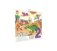 Jeu créatif Janod Stickers épais repositionnables Dinos