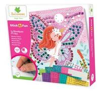 Jeu créatif Sycomore Stick n Fun 3 Mosaïques Fées Multicolore G