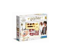 Clementoni - 18671 - Harry Potter - Atelier de Tattoos Temporaires - Kit de Tatouage pour Enfants à partir de 8 Ans et Plus - avec Peinture, Pochoirs, Pinceau et Paillettes