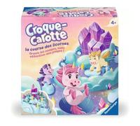 Croque Carotte Licorne, Jeu de société basé sur Croque Carotte, Jeu de parcours rigolo, Dès 4 ans, 22798, Ravensburger