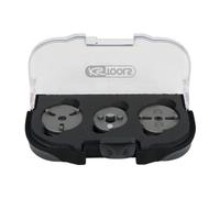 KS TOOLS Juego de adaptadores de herramientas de reposición de pistones de freno, 3 pzs 150.2295 Couleur
