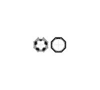 Jeu d’adaptation SOMFY pour moteur Ø50 - Tube Octo 60 mm