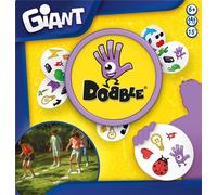 Asmodee - DOBBLE Giant - Jeu de Cartes Rapide et Amusant pour Enfants dès 6 Ans - Jeu d' Observation Famille - Jeux Extérieur ou Intérieur - Cartes Géantes - 2 à 12 Joueurs -15 Min - Zygomatic