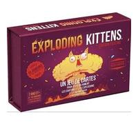 Asmodee - Exploding Kittens: Edition Festive - Jeu de Cartes Drôle pour Adultes et Enfants dès 7 Ans - Jeu de Société d'Ambiance avec Chatons & Explosions - 15 Min - 2 à 10 Joueurs - en Français