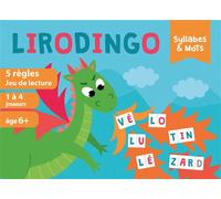 Asmodée - Jeu d'ambiance Lirodingo Syllabes et Mots - Éducatif dès 5 ans, 1-4 joueurs
