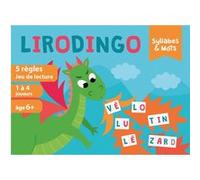 Asmodée - Jeu d'ambiance Lirodingo Syllabes et Mots - Éducatif dès 5 ans, 1-4 joueurs