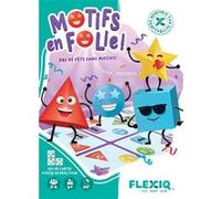 Asmodee FlexiQ Motifs en Folie - Jeux de société - Jeux de Cartes - Jeux d'observation - Jeux Enfants à partir de 5 Ans - 2 à 4 Joueurs - Version française