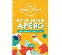 Asmodée Jeu de cartes Funomenum – Parent Epuisé : Kit de Survie Apéro, 2 joueurs dès 4 ans, VF