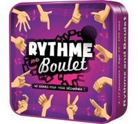 Asmodee - Rythme & Boulet - Jeu d’Ambiance Adultes et Enfants dès 10 Ans - 4 à 12 Joueurs - Jeu de Cartes Familial pour Soirées - Jeu de Société Format Voyage - Fabriqué en France - en Français