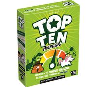Cocktail Games – Jeu d'ambiance Top Ten Aventures – Coopératif, 4-9 joueurs, dès 14 ans, VF