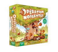 Auzou – Jeu d'ambiance Opération Noisettes – Marron et Vert