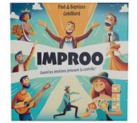 Bakakou Jeu d'ambiance IMPROO – 4 à 8 joueurs, improvisation et fous rires