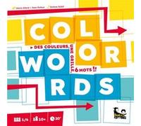 Act in games – Jeu d'ambiance Color Words – Jeu de lettres – dès 10 ans – 1 à 6 joueurs