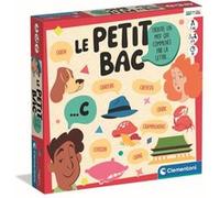Clementoni Jeu d'ambiance Le Petit Bac – 7 ans+ – 2 à 6 joueurs – Jeu des mots