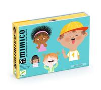 Djeco Jeu de cartes Mimico - Jeu d'observation - Bleu TU