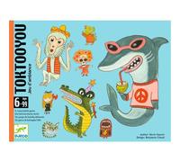 Djeco Jeu de cartes Toktooyou – jeu d'ambiance multicolore