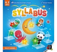 Gigamic Jeu Syllabus – Un jeu pour la maternelle – Dès 4 ans – Bleu, Rouge, Vert, Jaune
