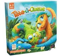 Gigamic – Jeu d'ambiance Tête-à-Queue G – Crée ton serpent, tuiles en mousse – À partir de 4 ans