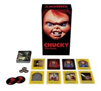 Goliath Jeux – Jeu de société Chucky – Horreur, coopératif dès 14 ans, 1-5 joueurs, poupée incluse