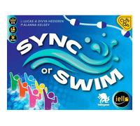 IELLO Sync Or Swim - Jeu de Cartes coopératif de Coordination et de Timing | Dès 10 Ans | 3 à 6 Joueurs | Parties de 30 à 60 Minutes | Application requise