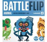Jeu d’ambiance Laboludic Battle Flip Animaux Multicolore G