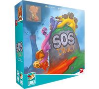 LOKI Jeu d'ambiance SOS Dino – Pour enfants de 7 ans et plus – 30 min – Bleu