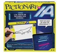 Mattel Jeu de société Pictionary Vs Artificial Intelligence Version française Clair Enfants