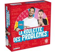 MGM Jeu de société La Roulette des Problèmes 224 cartes 3-10 joueurs À partir de 18 ans Rouge