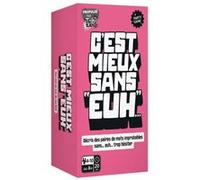 C’est Mieux sans Euh - Jeu de société d’Ambiance - Famille & Amis - 4 à 10 Joueurs - Rapide, drôle et interactif - Grand Prix du Jouet 2025
