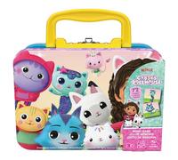 Gabby et la Maison Magique - Memo Valisette Gabby Chat - Jeu De Société - Jeu De Carte Concentration 72 Cartes pour Collecter 36 Paires - Jouet Enfant 3 Ans Et +