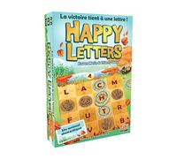 Tiki Editions - Jeu de lettres Happy Letters - 30 plateaux, 55 cartes, 12 niveaux