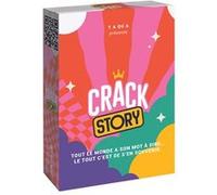 Blackrock Games – Jeu d'ambiance Crack Story – 2 joueurs ou plus – 30 min – À partir de 8 ans