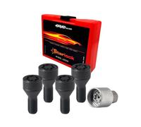 Jeu d’antivols de roue pour Volvo 850/ S60/ V60 jusqu’en 2002 Noir Key M12X1,75