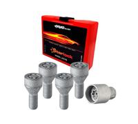 Jeu d’antivols de roue pour Volvo C70 /V70/ S70 jusqu’en 2006 Gris Key M12X1,75