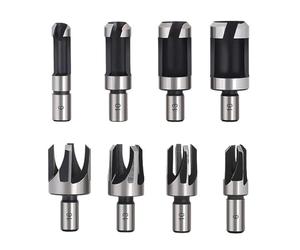 Jeu d' de coupe pour prise en bois - Outil de perçage du bois - Coupe-fiche - Pour menuiserie - Longue durée de vie - Pour menuiserie