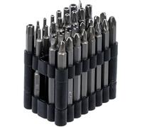Jeu d Embouts Longs 6,3 mm (1/4) - 32 pcs, Différents Profils - Polyvalence et Précision - D-Work