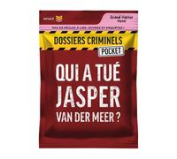Jeu d enquête Asmodee DC Pocket 3 Qui a tué Jasper Van Der Meer ?