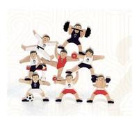 Jeu d equilibre athletes JO 2024 Rouge G