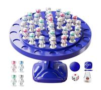 Jeu D’équilibre Empilable Astronaute Spatial, Jouet Éducatif De Comptage Arbre Équilibre avec Fonctions Interactives, Puzzle Montessorī Apprentissage Crèche Fêtes Enfantś