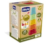 Jeu d’éveil Chicco Cubes à empiler 2 en 1 Eco+ Multicolore G