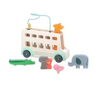 Jeu d’éveil en bois bus’animo