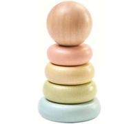 Plan Toys Jeu d'éveil Ma première pyramide Pastel Multicolore