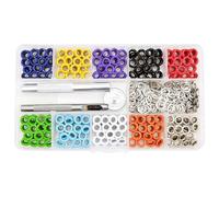 Jeu D ' Œillets À Œillets De 10 Couleurs, 400 Pièces, Avec Outil