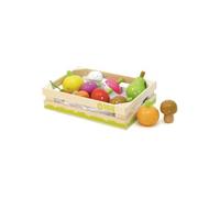 Jeu D Imitation - Cagette de 12 Fruits Et Legumes - Marchande - Cuisine